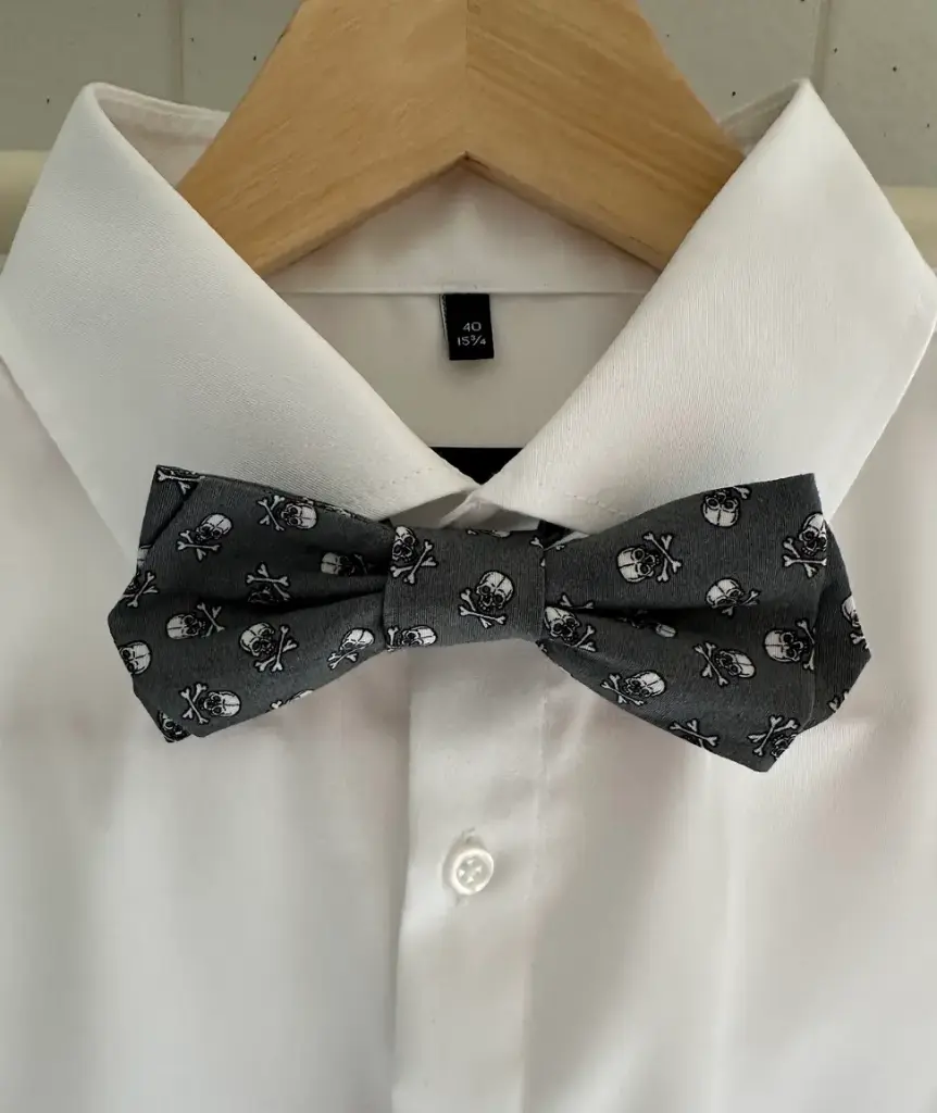 Noeud Papillon - têtes de mort