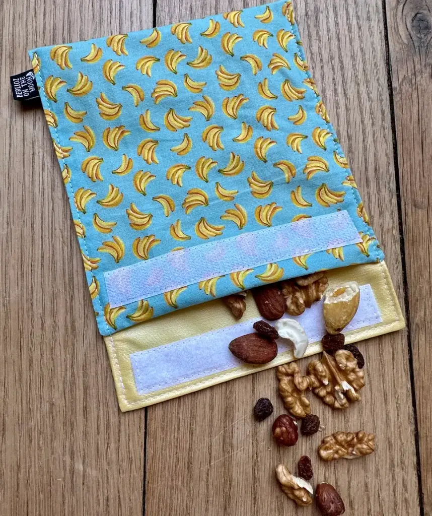 Pochette à collations réutilisable