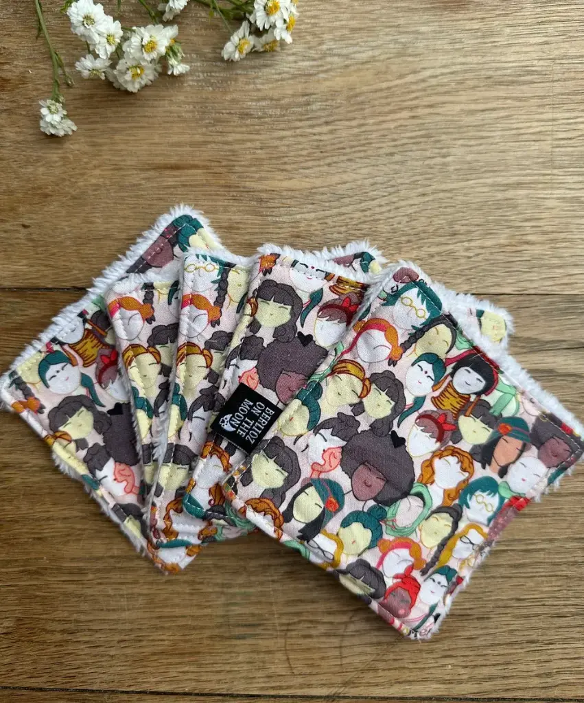 Lingettes lavables - femmes