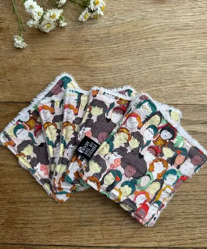 Lingettes lavables - femmes